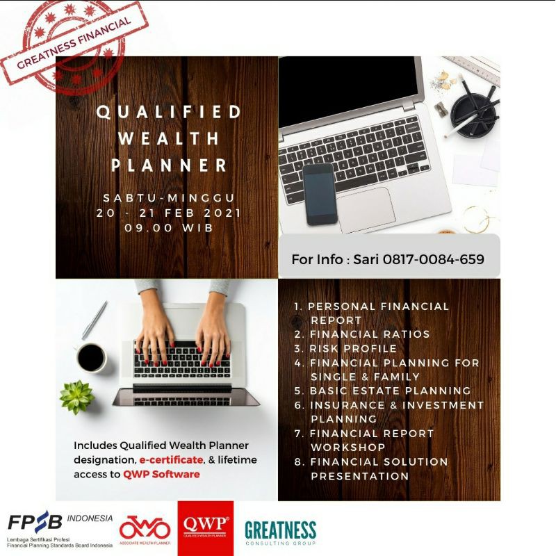 Jual Program QWP Qualified Wealth Planner | Shopee Indonesia