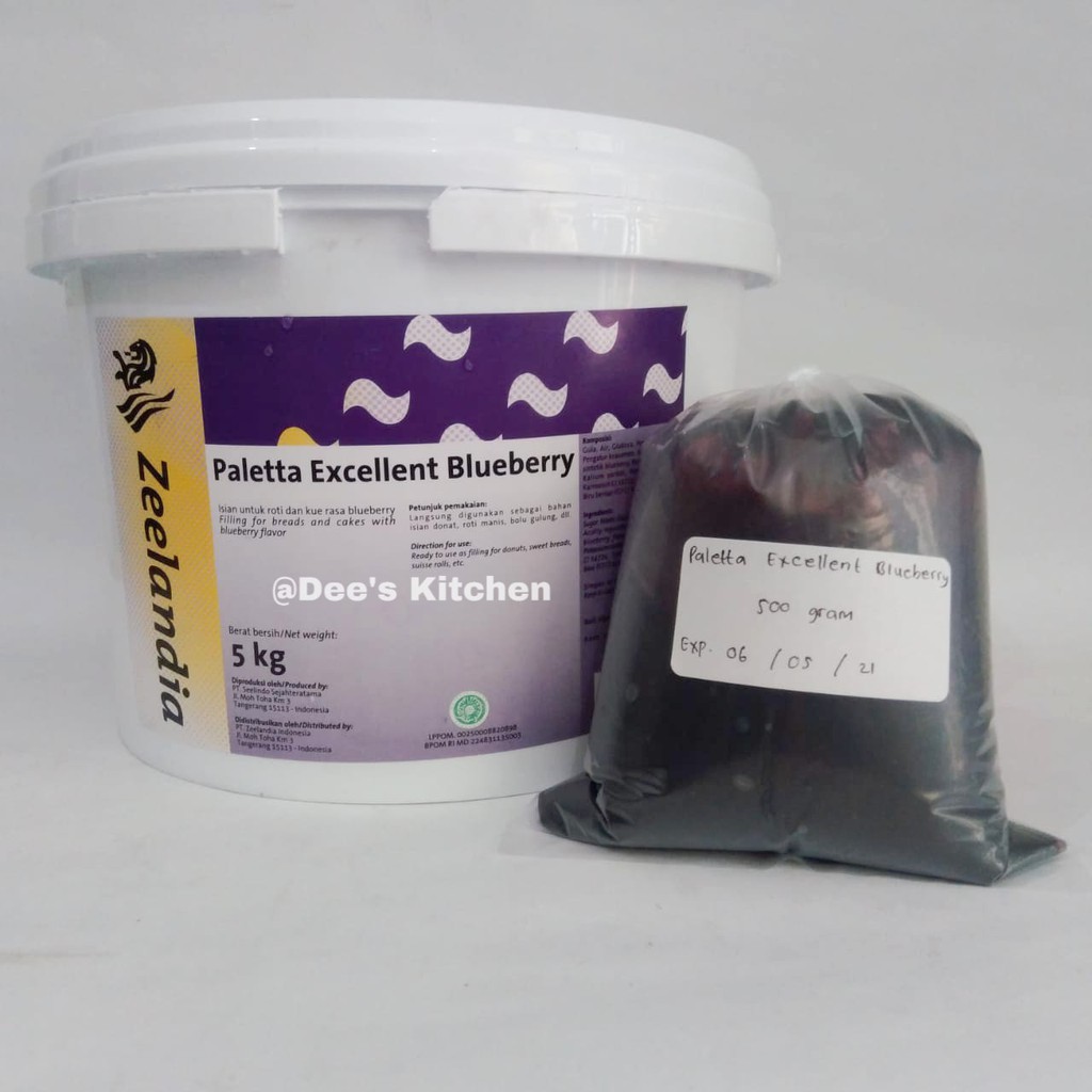 Jual Paletta Excellent Blueberry & Strawberry 500gram ( Repack ...