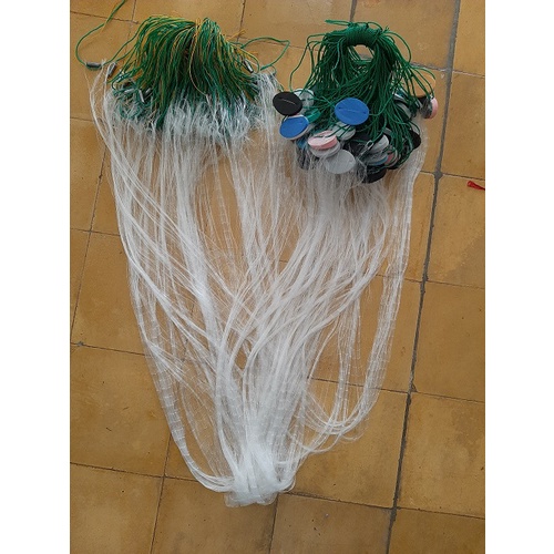 Jual jaring ikan siap pakai tinggi 1,5m panjang 50m senar 0.20mm Jaring ...
