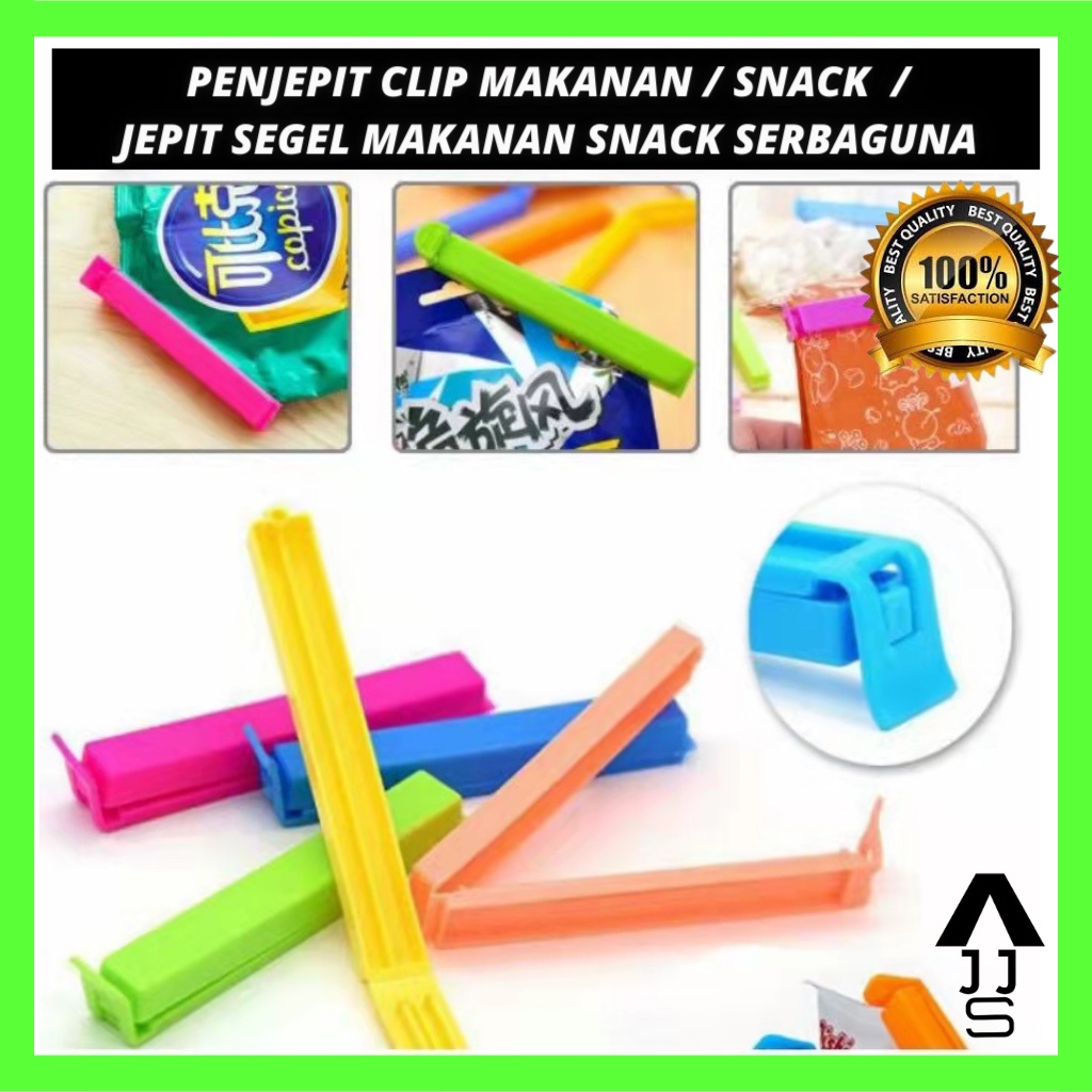 Jual JJ - Penjepit Kemasan Snack / Food Seal Clip / Klip Plastik ...