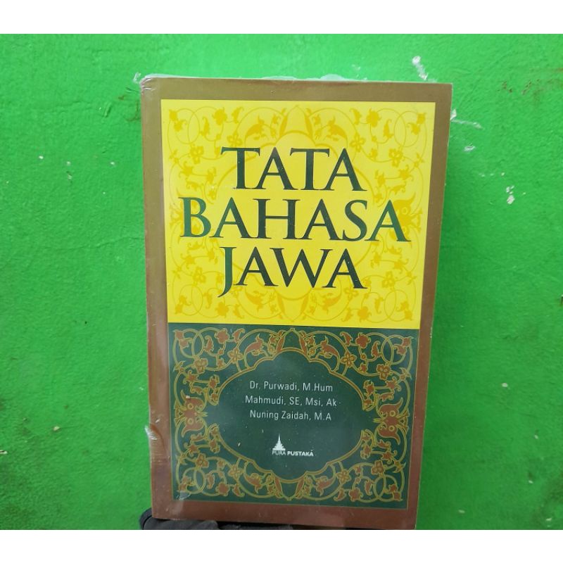 Jual Buku Tata Bahasa Jawa Purwadi Buku Original Hvs Shopee Indonesia