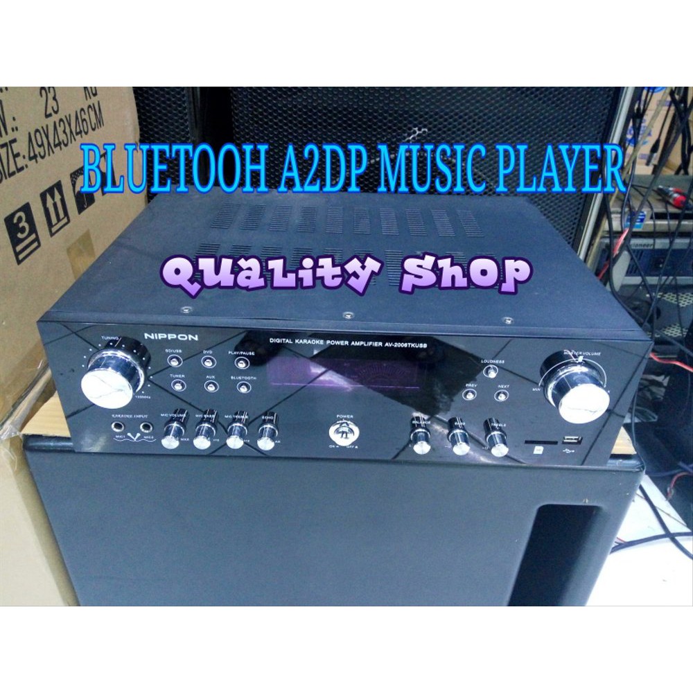 Jual Amplifier home theater karaoke system nippon model classic AV