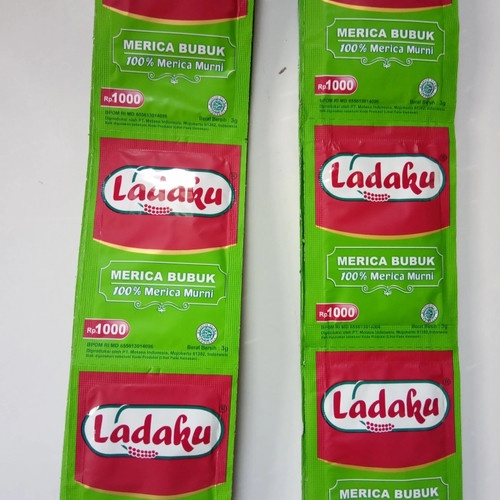 Jual LADAKU Merica Bubuk 2,5gr & REFINA lada 4gr 12pcs | Shopee Indonesia