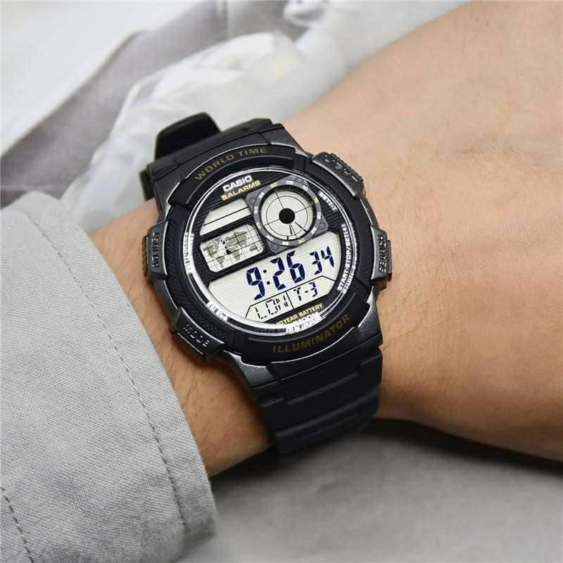 Jam tangan discount casio illuminator original