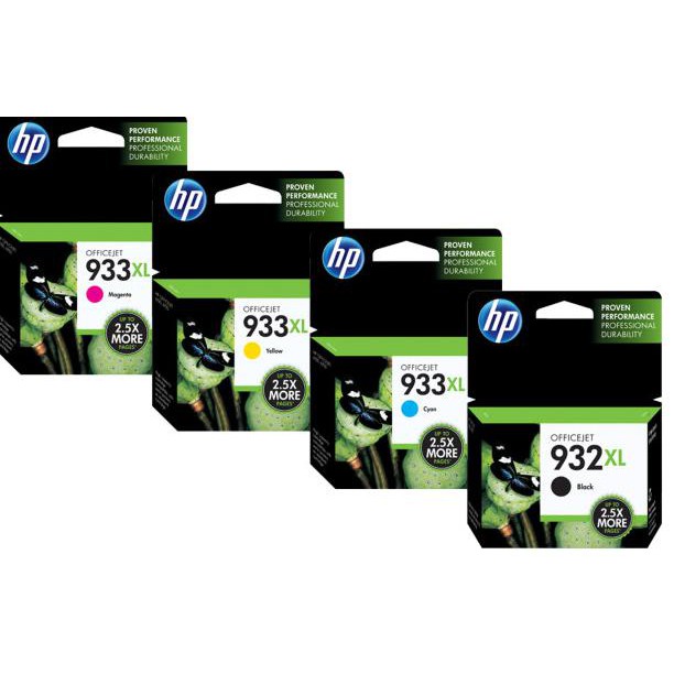 Kit Com 4 Peças De Cartucho Hp 932xl/933xl | Parcelamento sem acréscimo