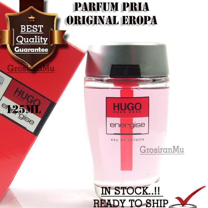 Bisa COD Parfum Pria Original Hugo Boss Energise Energize Parfume Ori Eropa Bos PROMO Kode 74