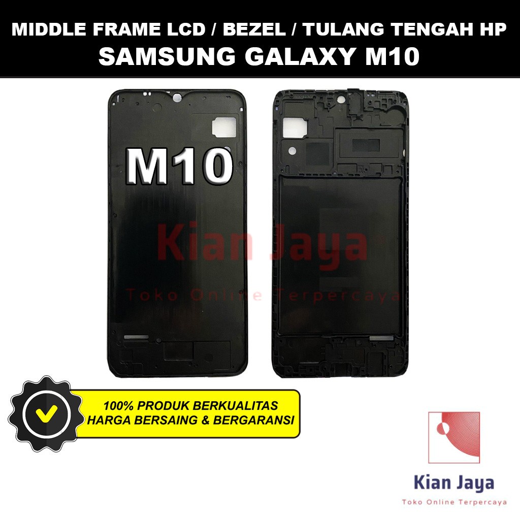 Jual Middle Frame LCD Handphone Samsung Galaxy M10 Tulang Casing ...