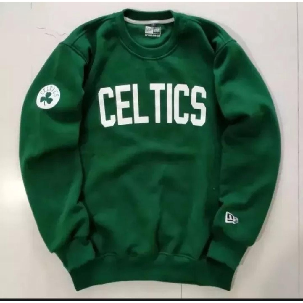 Jual Sweater Crewneck Celtics Original Distro Logo Texs Pull