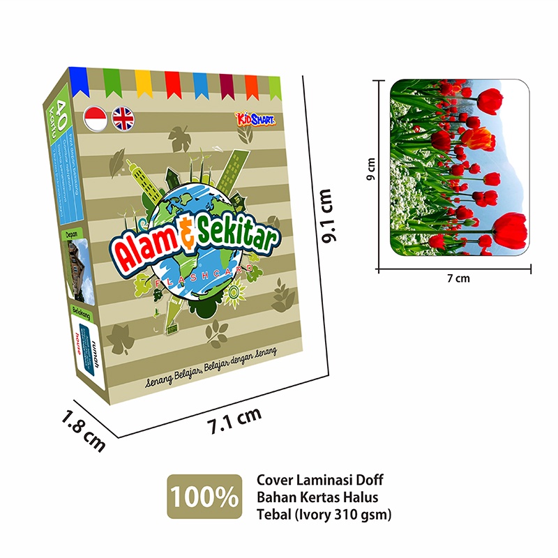 Jual ALAM - Kartu Belajar Flashcard Ayo Mengenal Alam Sekitar | Shopee ...
