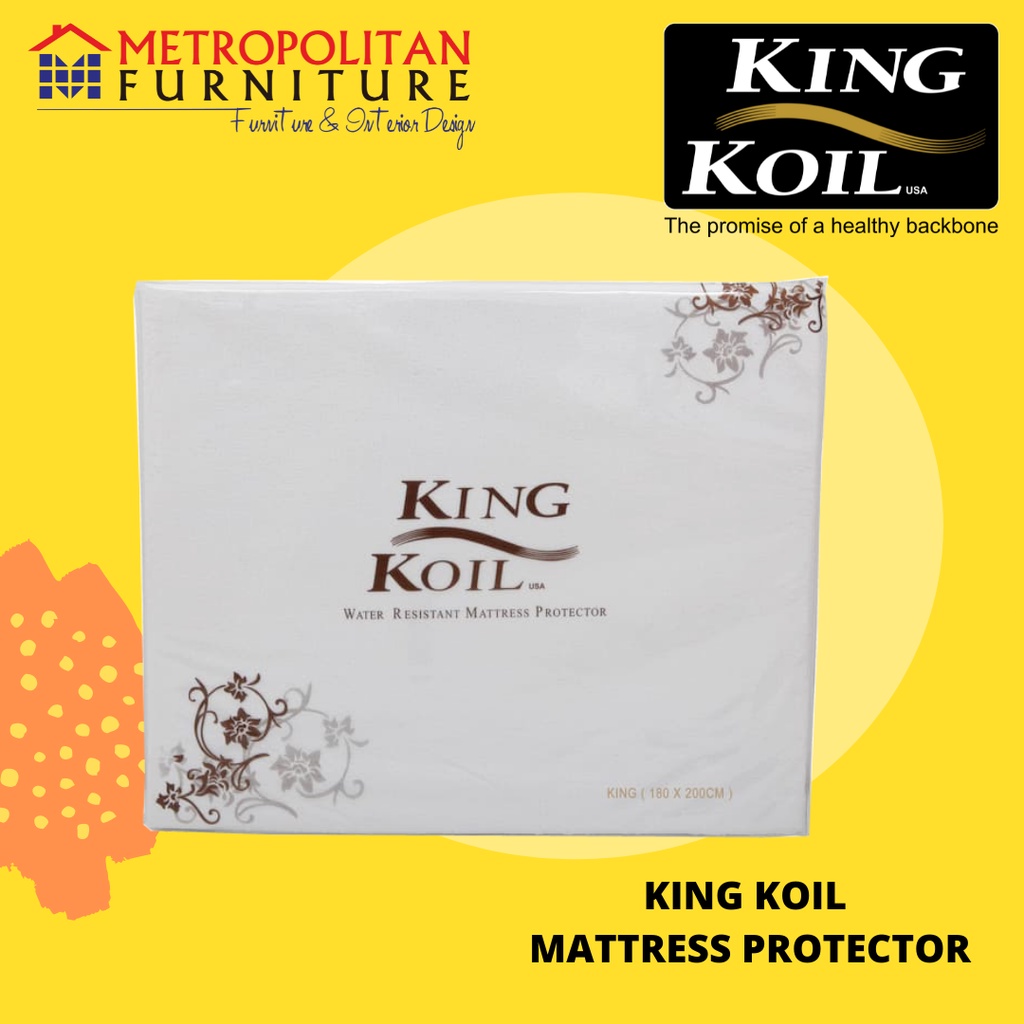 Jual Matras / Mattress Protector KING KOIL Fitted Waterproof Anti Air
