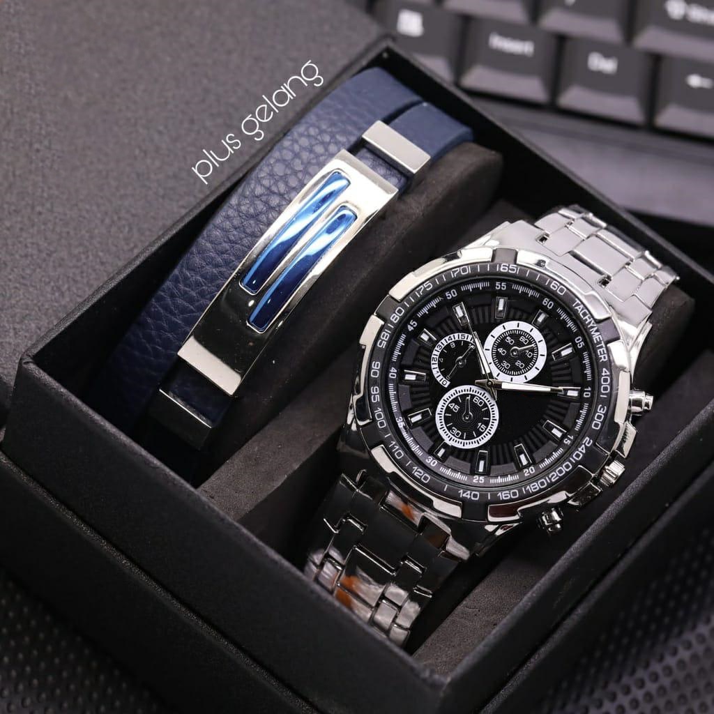 Jual Jam Tangan Pria Cowok Swis Sporty Fashion 7565ls Chrono Variasi