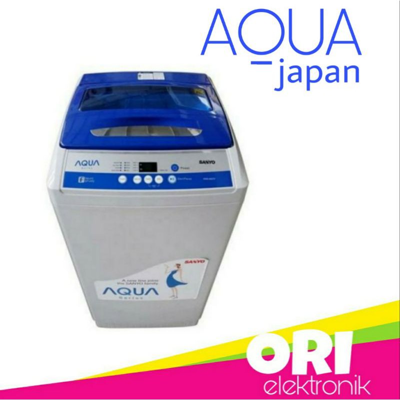 Jual AQUA MESIN CUCI 1 TABUNG/TOP LOADING 7KG AQW-77DH | Shopee Indonesia