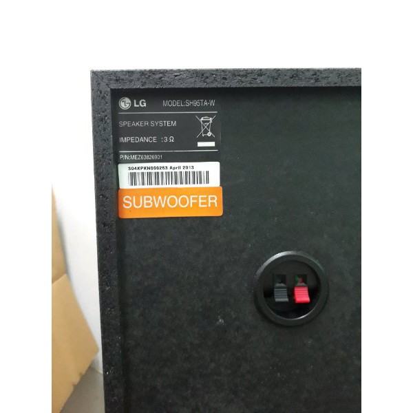 Jual Dijual Subwoofer Pasif Lg Inch Watt Cocok Buat Home Theater Atau Dll Khusus Gosend Atau