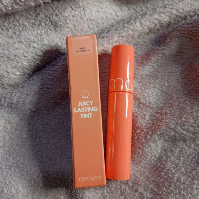 Jual Romand Juicy Lasting Tint Peach Me Shopee Indonesia