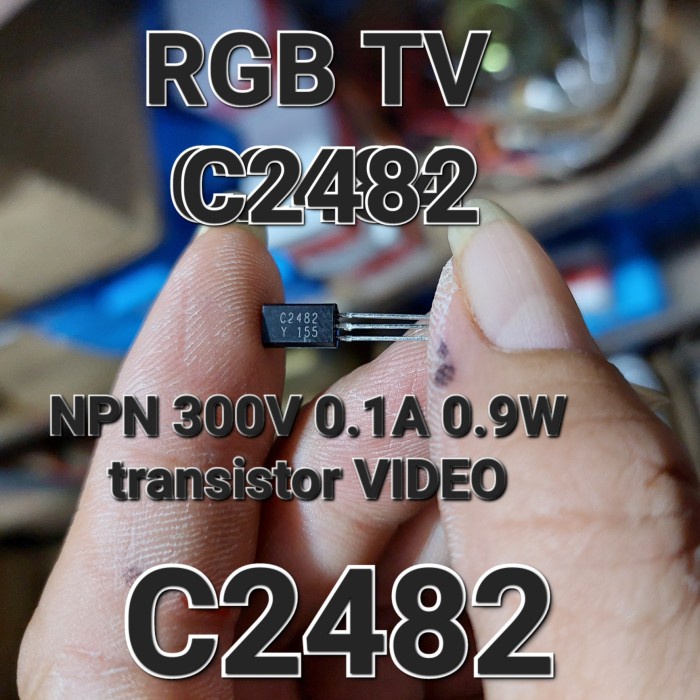 Jual transistor rgb video tv c2482 2cs c 2482 2sc2482 npn ori original ...