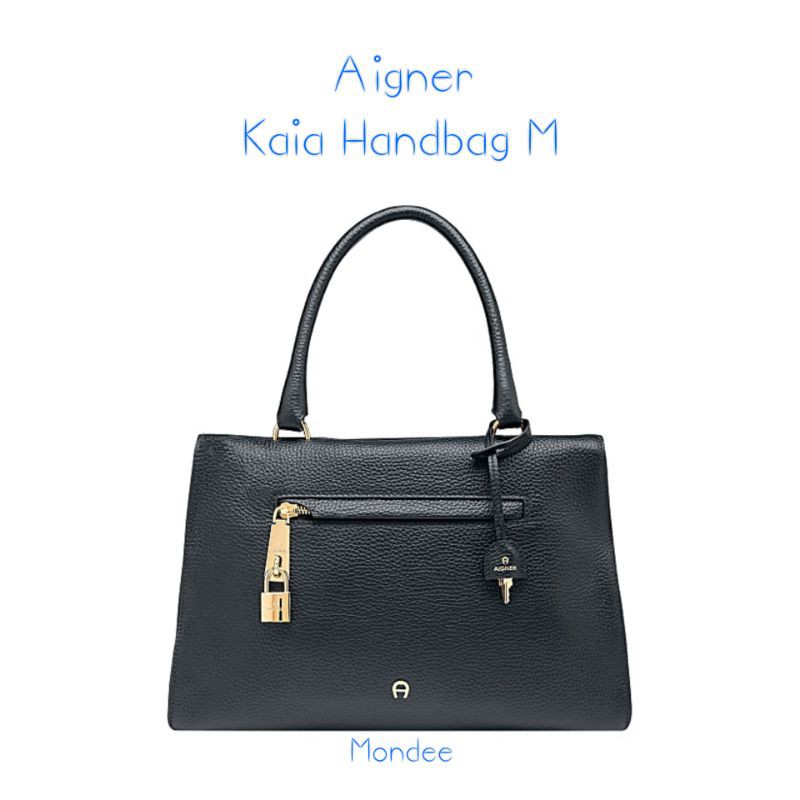 Aigner Kaia Handbag M Black GHW