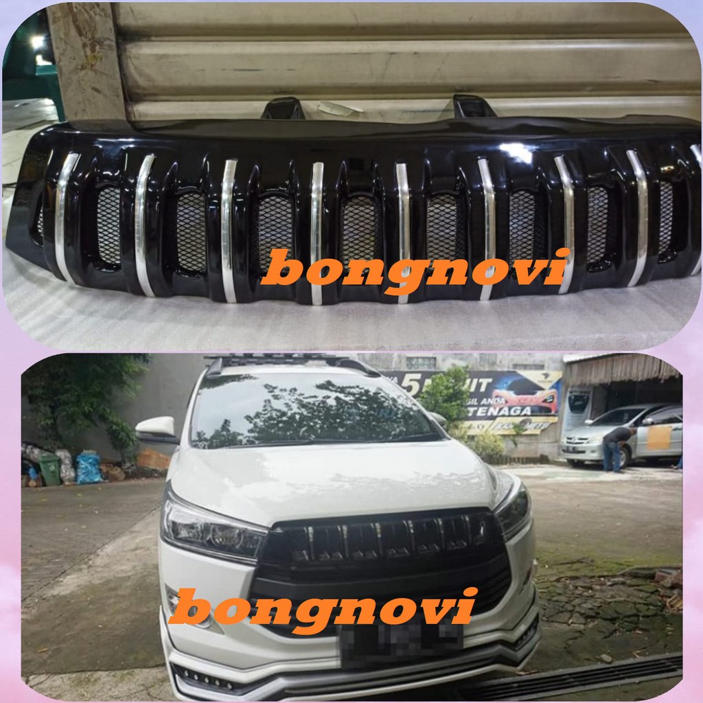 Jual Grill Innova Reborn 2016-2019 Model Apollo Hitam Glossy | Shopee ...