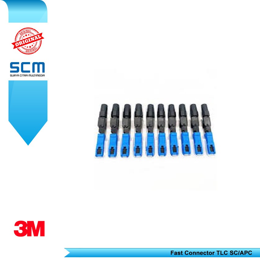Jual Fast Connector SC UPC 1pcs Adapter SC UPC Connector Fiber Optik ...