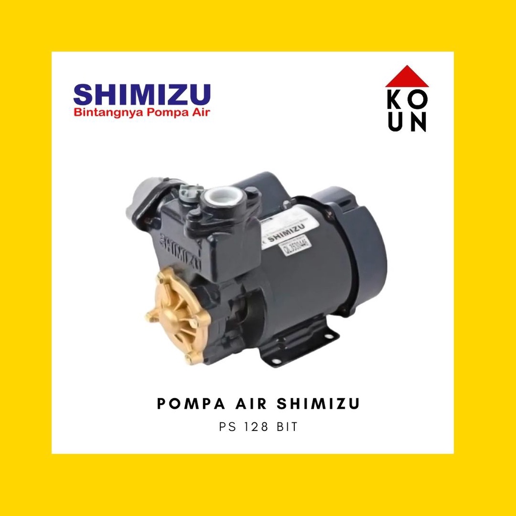 Jual (COD READY) Pompa Air Shimizu PS 128 BIT / PS-128BIT / PS128BIT ...
