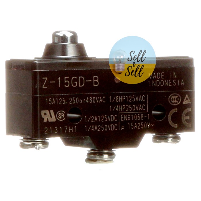 Jual Produk Terbaru Micro Switch Z-15Gd-B Omron Asli / Limit Switch ...