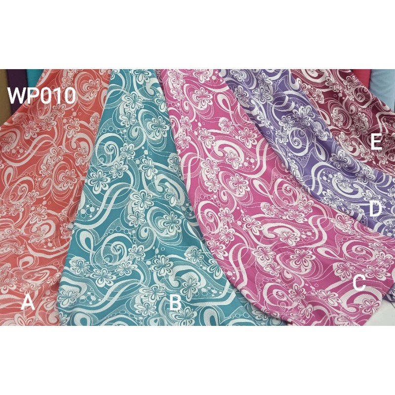 Jual Kain Wolfis Motif (Wollpeach Motif) Harga per 0.5 Meter | Shopee ...