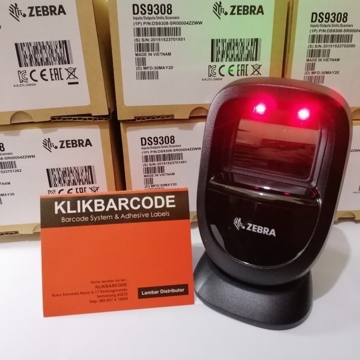 Jual Barcode Scanner Zebra DS9308 Zebra DS9308 Hands Free Scanner 1D