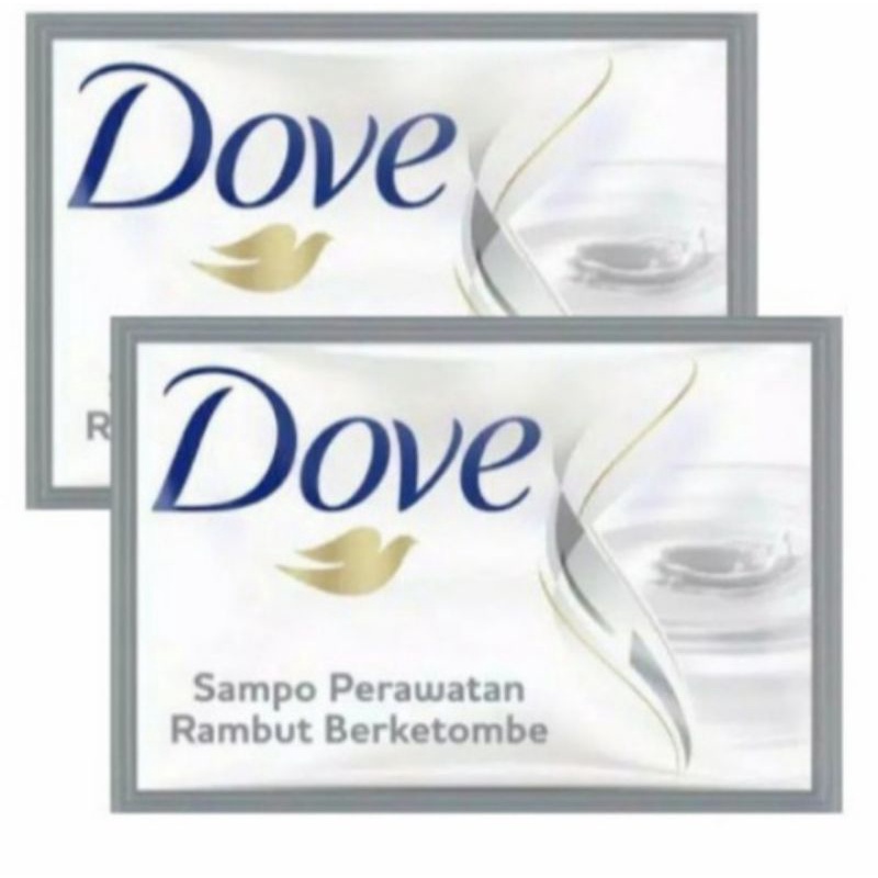 Jual Dove Shampo Perawatan Rambut Berketombe 9ml X12 | Shopee Indonesia