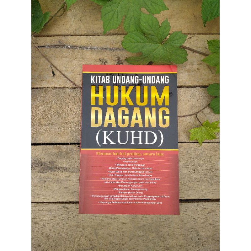 Jual Kitab Undang-Undang Hukum Dagang ( KUHD) | Shopee Indonesia