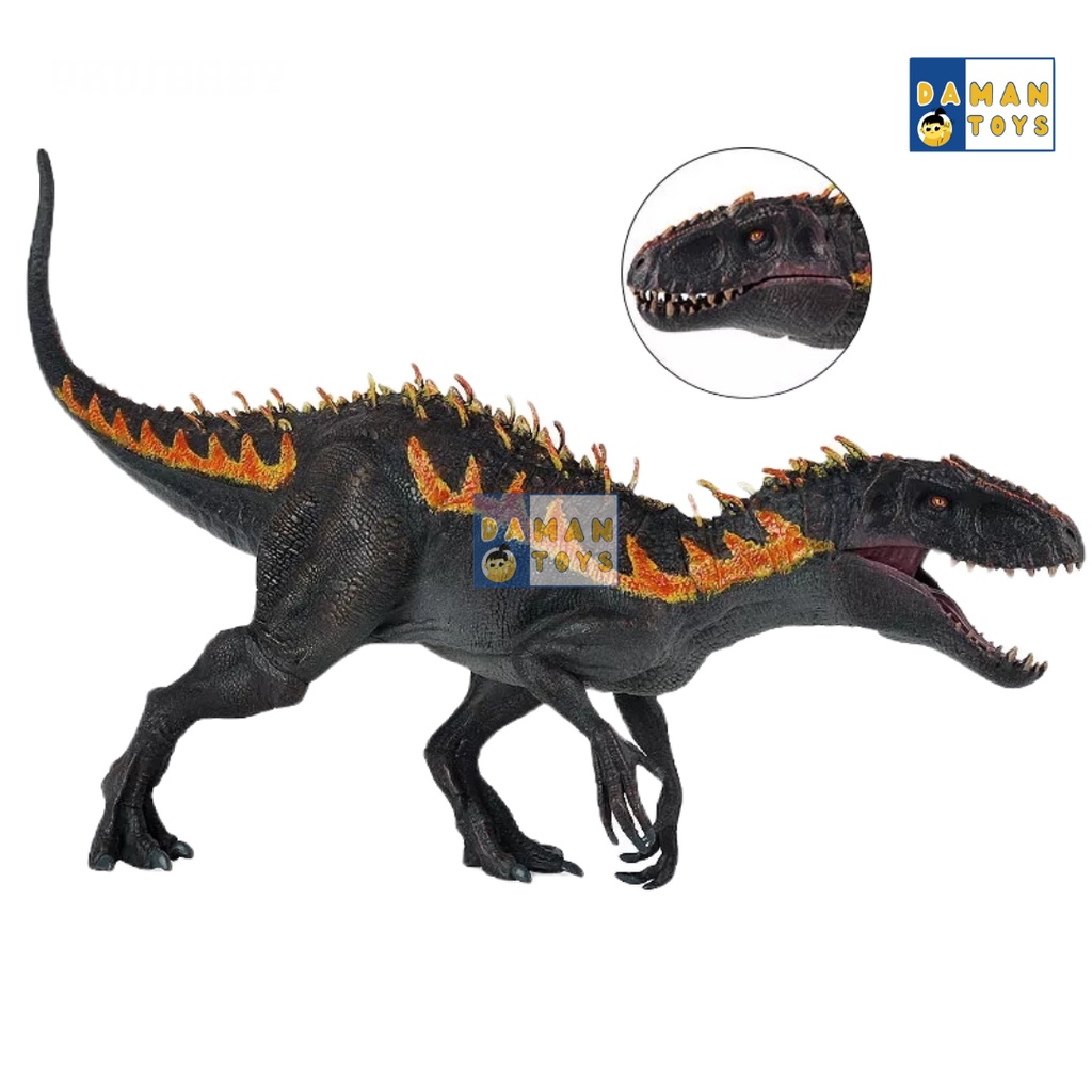 Jual Black Indoraptor Jumbo Mainan Dinosaurus Figure Jurassic World ...