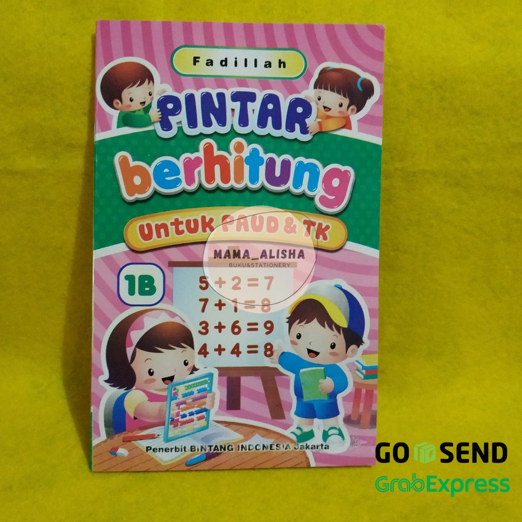 Jual Buku Pintar Berhitung Untuk Jilid 1b Anak TK PAUD Dan Pra SD ...