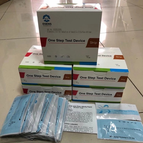 Jual Alat rapid test HBSAG Strip egens isi 50 strip | Shopee Indonesia