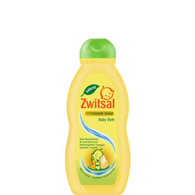 Jual Zwitsal Baby Bath Natural Dengan Minyak Telon 200 ML | Shopee ...