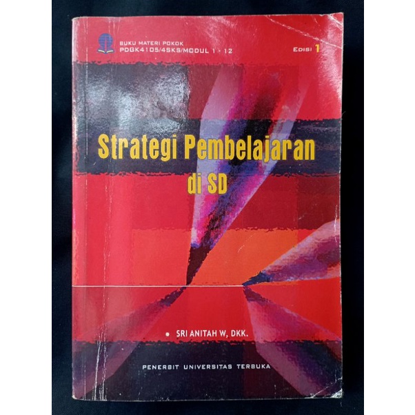 Jual STRATEGI PEMBELAJARAN DI SD | Shopee Indonesia