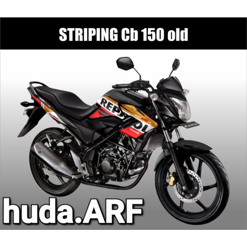 Jual STRIPING VARIASI HONDA CB150R OLD CB150R LAMA LIS STICKER DECAL VARIASI CB150R OLD CB 150R LAMA CB 150 R OLD REPSOL Shopee Indonesia
