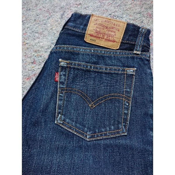 Celana Jeans Levis 502 Second Size 27