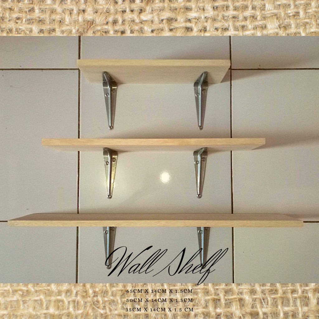 Jual Papan Rak Dinding Susun 3 kreasi Lengkap Tinggal Pasang | Shopee ...