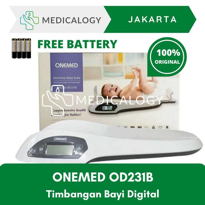 Jual Timbangan Bayi Digital Onemed - OD 231B OD231-B | Shopee Indonesia