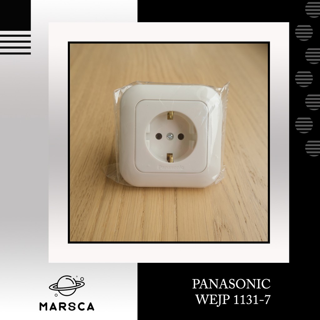 Jual PANASONIC STOP KONTAK NON CP WEJP 1131 WIDE SERIES | Shopee Indonesia