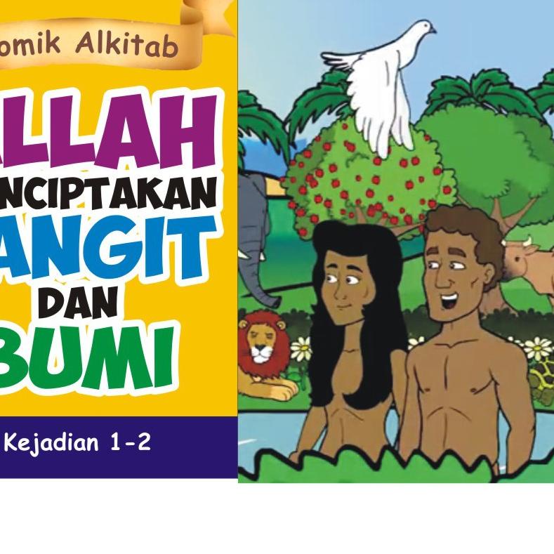 Jual Termurah Dan Terbaik >> Buku Komik Cerita Alkitab Anak Sekolah ...