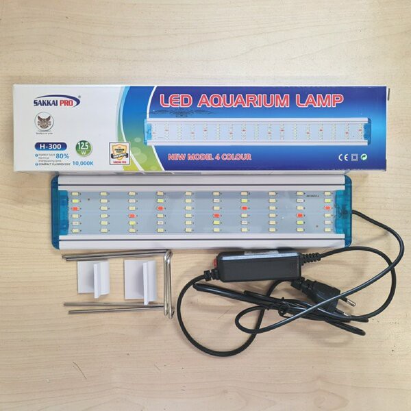 Jual Lampu Aquascape 30cm Sakkai Pro H 300 LED RGBW WRGB RGB Aquarium 30 Cm Shopee Indonesia