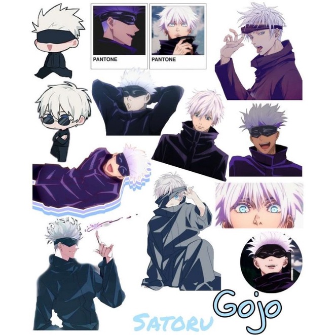 Jual (COD) Sticker GOJO SATORU jujutsu kaisen aesthetic stickers ...