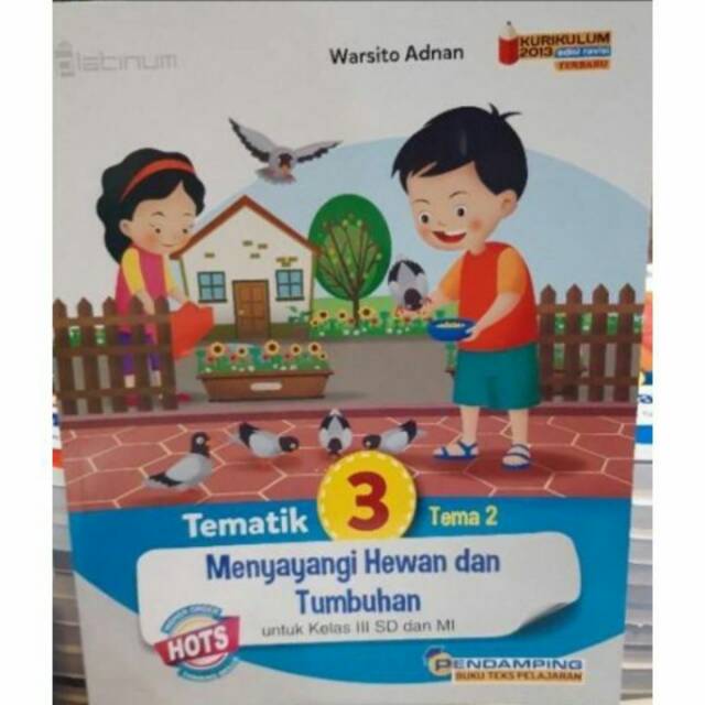 Jual Buku Tematik Kelas 3 SD Tema 2 Platinum | Shopee Indonesia