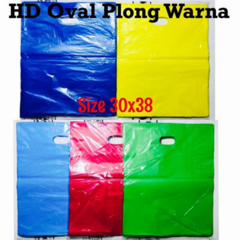 Jual Kantong Plastik Pond Oval Polos 30x38 Hd Plong Shopping Bag Plastik Packing Online Shop Isi 6193