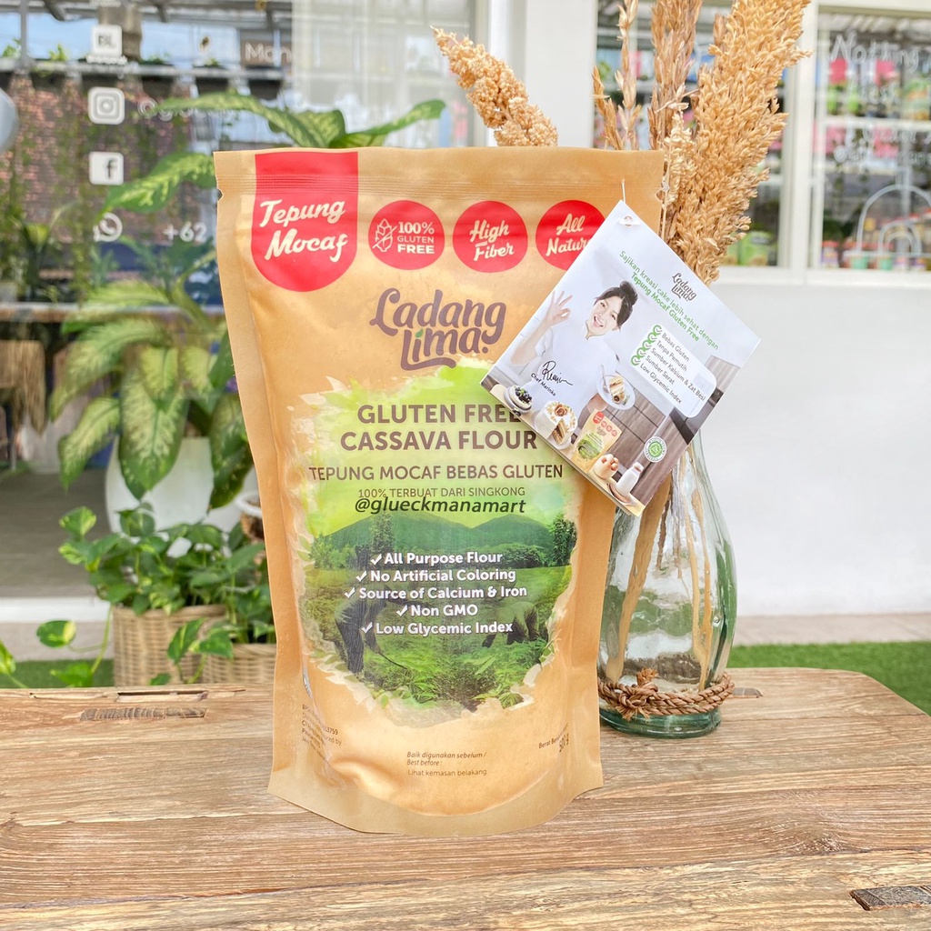Jual Tepung Mocaf Ladang Lima 500gr | Shopee Indonesia