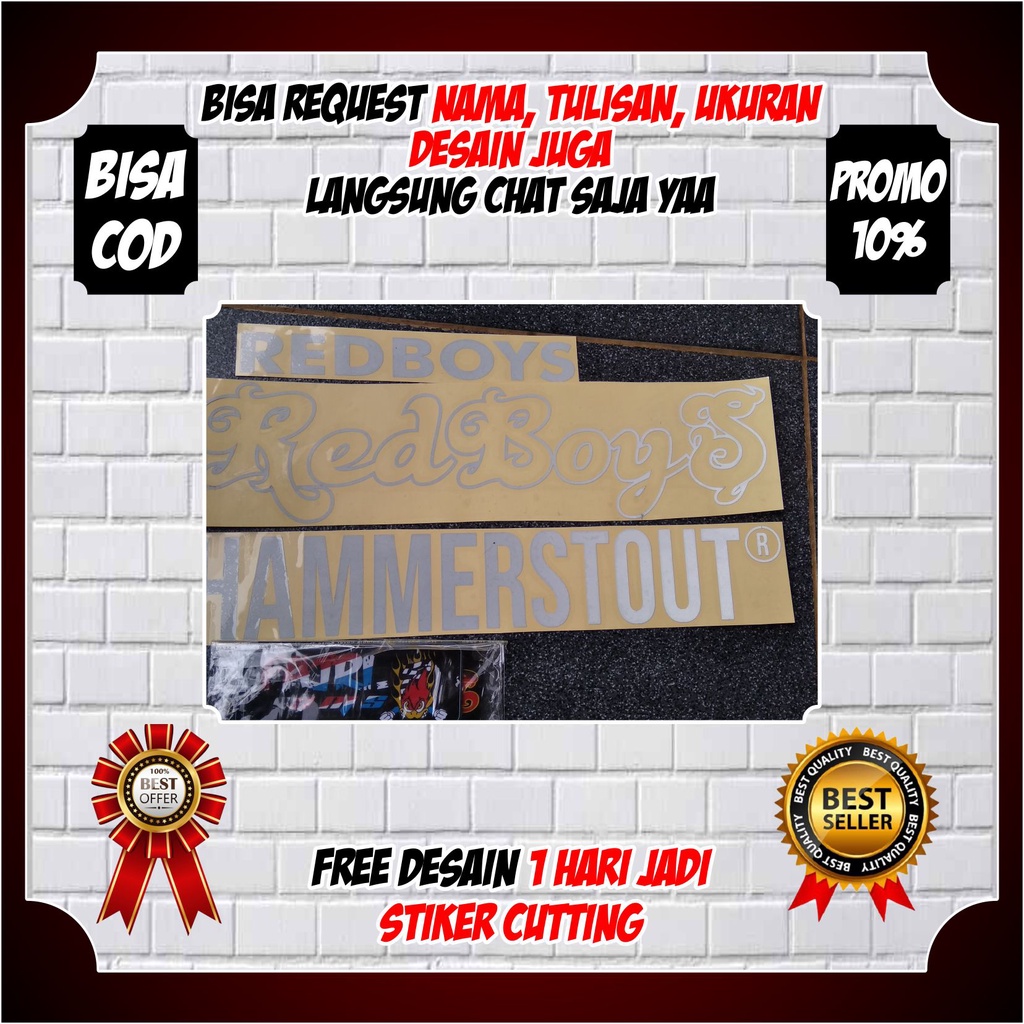 Jual STIKER CUTTING KEREN BERKUALITAS - STIKER NAMA KEREN | Shopee ...