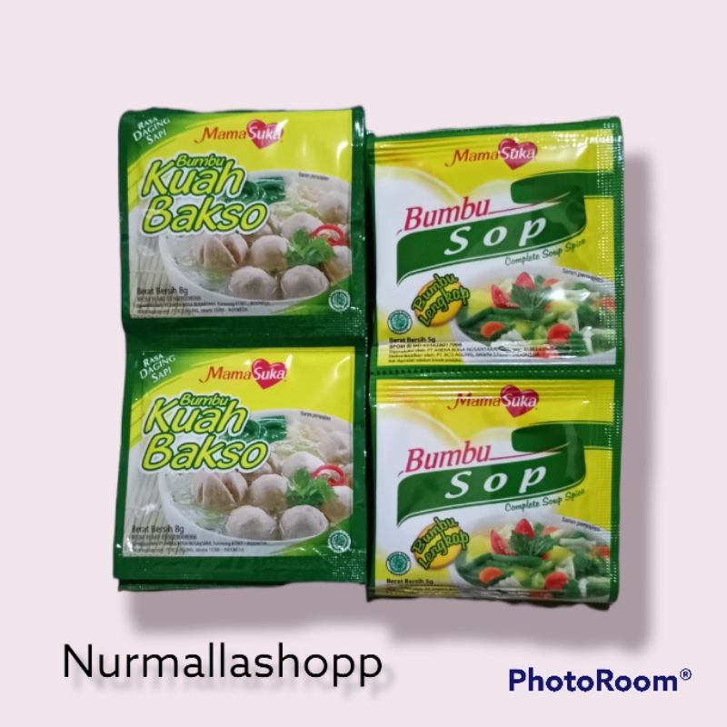 Jual Mamasuka Kuah Bakso And Bumbu Sop 12 Pcs Shopee Indonesia