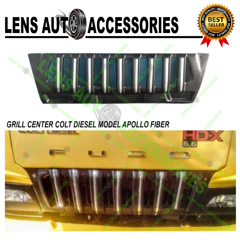 Jual GRILL CENTER COLT DIESEL MODEL APOLLO FIBER | Shopee Indonesia