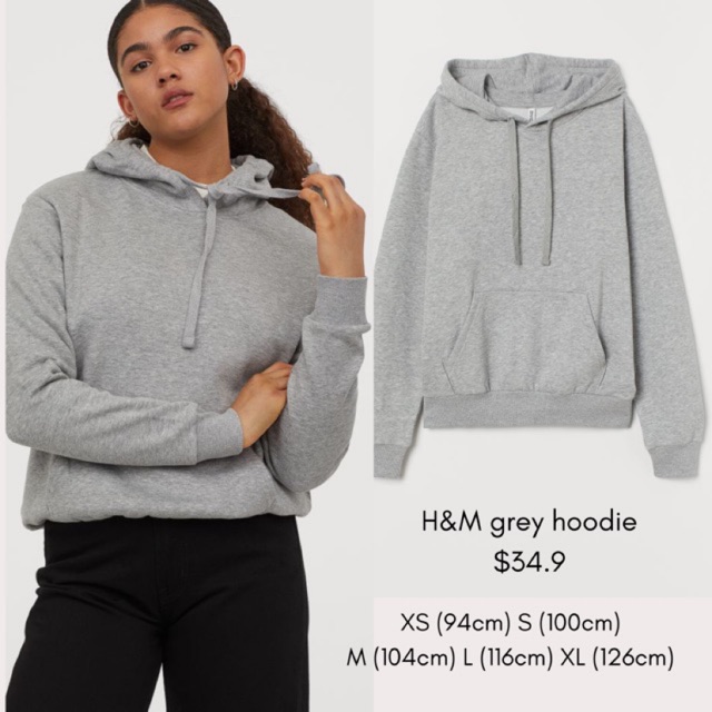 Ukuran s hoodie h&m hot sale