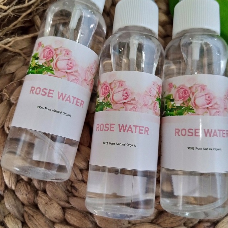 Jual 100 Pure organic rose water/hydrosol air mawar murni face mist