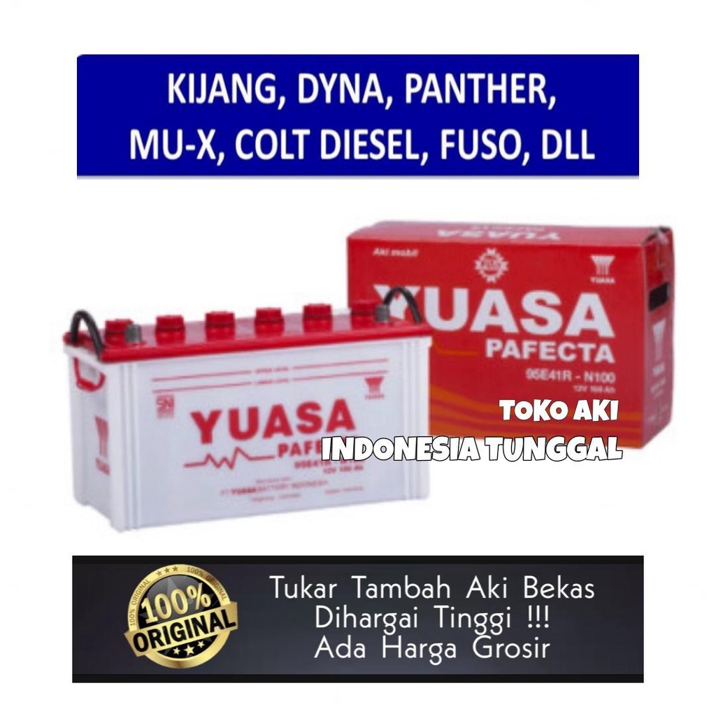Jual AKI MOBIL YUASA NS70 KIJANG DYNA PANTHER COLT DIESEL CANTER FUSO